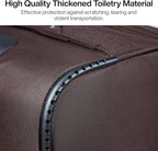 Hanke Luggage Sets 2 Piece Softside Expandable Luggage With Spinner Wheels TSA Lock,Travel Luggage Rolling Suitcase Checked Luggage Coffee(20/28)