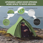 Naturehike Cloud-Up Tent Lightweight Backpacking Tent with Footprint - Free Standing Ultralight Camping Hiking Backpack Tents