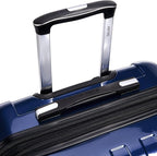 DELSEY PARIS Helium Aero Hardside Expandable Luggage with Spinner Wheels, Blue Cobalt, 3-Piece Set (21/24/28)