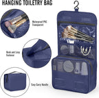 Veken 8 Set Packing Cubes for Travel Essentials, Suitcase Organizer Bags in 4 Sizes, Carry-On Luggage Accessories with Large Laundry & Hanging Toiletry Bag, Must-Have for Airplane, Road Trip & Camping