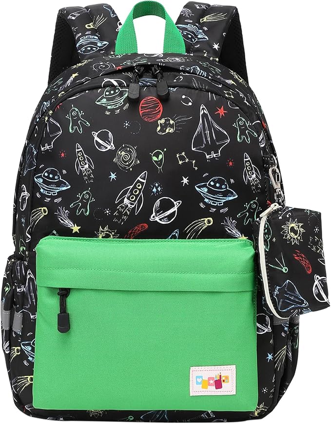 mygreen Toddler Backpack, Kids Backpack for Boys and Girls with Chest Strap | with Chest Strap