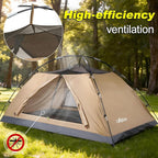 Camping Tent, 1/2 Person Tent, Lightweight Waterproof Backpacking Tent, 5-Minute Setup Outdoor Tent with Carry Bag, Ideal for Camping Hiking