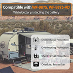 𝐔𝐩𝐠𝐫𝐚𝐝𝐞 WF-9875-AD 75 Amp RV Power Converter Charger, Replace for RV Camper WF-9800 Series, WF-9875, WF-9875-AD, for Lead-Acid/Lithium Battery Three-Stage Charge Rv Converter 75 Amp
