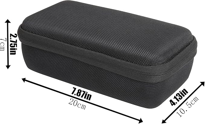 khanka Hard Travel Case Replacement for Anker 347 Power Bank (PowerCore 40K), 40,000mAh Battery Pack, Case Only (Black)