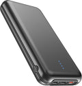 Portable Charger, 30000mAh 22.5W Fast Charging Power Bank with Flashlight and 4 Outputs, USB C External Charger, Travel Essential Battery Pack for iPhone, Galaxy, LG, Pad Mini, Tablet, and More