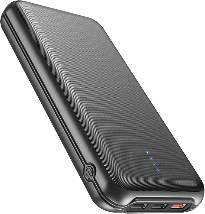 Portable Charger, 30000mAh 22.5W Fast Charging Power Bank with Flashlight and 4 Outputs, USB C External Charger, Travel Essential Battery Pack for iPhone, Galaxy, LG, Pad Mini, Tablet, and More