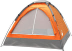 2 Person Camping Tent with Rain Fly and Carrying Bag – Lightweight Outdoor Pop Up Tents for Camping Essentials, Music Festivals, Backpacking, Hiking, or Beach Shelter by Wakeman Outdoors