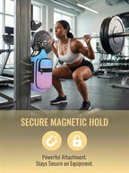 AUPET Magnetic Gym Bag for Men & Women, Small Gym Bag Organizer, Crossbody Magnets Gym Water Bottle Bag Holder Carrier Fits for 18-40oz Owala Yeti Hydro Flask, Workout Pouch for Phone, Keys & Wallet