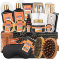 26 Pcs Bath and Body Gift Basket Set for Men Fathers Day Gifts - Spa Gift Set for Valentines Day with Shower Gel | Luxury Gifts Sets for Christmas Gifts, Birthday Gift, Gift for Dad