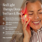 Solawave Red Light Therapy Device for Face & Body | Near Infrared Light Therapy for Rejuvenation | Portable Facial Skincare Solution | Soothes & Depuffs Skin, Reduces Appearance of Lines & Wrinkles
