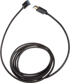 Amazon Basics USB 3.0 Extension Cable, 9.8-Foot High-Speed Data Transfer, Male to Female, 4.8Gbps, Gold-Plated Connectors, Shielded, 3 Meters, Black