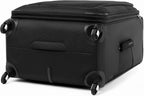 Travelpro Maxlite 5 Softside Expandable Luggage with 4 Spinner Wheels, Lightweight Suitcase, Men and Women, Black, Checked-Large 29-Inch