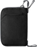 Eagle Creek Stash RFID Wallet – Slim Travel Wallet with RFID Blocking – Secure Passport, Cards & Cash – Lightweight, Water-Resistant Nylon – Zipper Closure – Unisex Design - Black