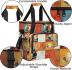 Coffee Maker Travel Bag Compatible with Keurig K-Mini or K-Mini Plus, Single Serve Coffee Brewer Carrying Case with Multiple Pockets for K-Cup Pods, Storage Bag With Shoulder Strap(Bag Only)