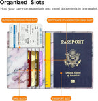FINTIE Passport Holder, Slim Travel Wallet RFID Blocking Card Case Cover Passport Cover Protector Essentials with Credit Card Slots for Women/Men | Slim, RFID Blocking, Card Case Cover, Essentials, Credit Card Slots