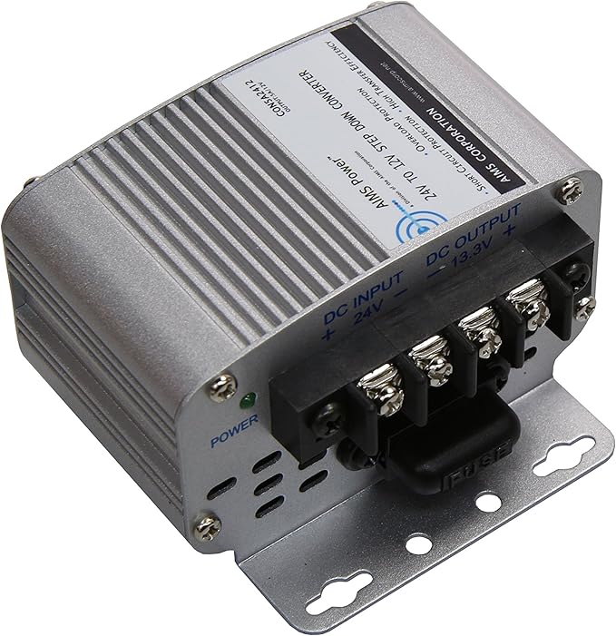 AIMS Power CON5A2412 5 Amp 24V-12V DC Converter