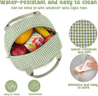Bluboon Lunch Box for Women Cute Lunch Bag Reusable Insulated Lunch Bags Large Capacity Lunchbox Cooler for Work Picnic or Travel
