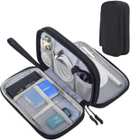 CAOODKDK Electronics Accessories Organizer Pouch Bag, Travel Universal Organizer for Cable, Charger, Phone, SD Card, Business Travel Gadget Bag