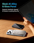 MOMAX (2026 NEW) Magnetic Portable Charger 10000mAh Qi2 Certified 15W Fast Charging Power Bank iPhone Air MagSafe Battery Pack Designed for iPhone 17 Pro Max/17 Pro/Air/16/15/14/13/12