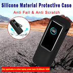 1 Pack Thick 1.5mm Silicone Case for Anker Zolo Power Bank (25000mAh 165W) - Protective Cover for Anker Laptop Portable Charger 165w, Full - wrap Protection with Precise Port Cutouts (Black)