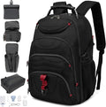 Boavan Vacuum Seal Backpack for Travel with Pump, 55L Large Bag with Zipper‑Off Detachable Vacuum Compression Bag Waterproof Carry On Large Travel Bag for Airline，Bags and Backpack Used Independently