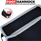 Airplane Foot Rest - Portable Foot Hammock for Plane Travel, Comfortable Airplane Footrest for Long Flights, Swelling Relief - Travel Essential