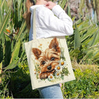 ANNA QUEEN Cat Tote Bag Shoulder Bag Handle Bag for Gym Yoga Picnic Beach Kitchen Reusable