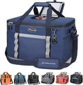 Maelstrom Collapsible Soft Cooler Bag,35/55/75 Cans Beach Cooler with Flip Top Lid, Ice Chest, Leakproof & Portable for Beach, Camping, Road Trips & Grocery Shopping