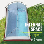 Forceatt Tent for 2 and 3 Person is Waterproof and Windproof, Camping Tent for 3 to 4 Seasons,Lightweight Aluminum Pole Backpacking Tent Can be Set Up Quickly,Great for Hiking