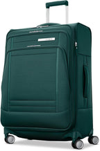 Samsonite UpLIFT Lightweight Medium Checked Softside Luggage with Spinner Wheels - Expandable - Airline-Approved, Polyester Soft Suitcase for Ultra Light Travel - Emerald Green