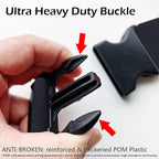 Ultra Long Heavy Duty Luggage Straps for Suitcases/Uprights/Duffels/Bags, 79" Adjustable Travel Packing Belts for Cargo Safety, Sturdy Baggage Strap Belts Multi-Pack