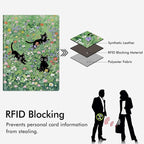 FINTIE Passport Holder, Slim Travel Wallet RFID Blocking Card Case Cover Passport Cover Protector Essentials with Credit Card Slots for Women/Men | Slim, RFID Blocking, Card Case Cover, Essentials, Credit Card Slots