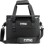 RTIC Ultra-Tough Soft Cooler 30 Can, Insulated Bag Portable Ice Chest Box for Lunch, Beach, Drink, Beverage, Travel, Camping, Picnic, Car, Trips, Floating Cooler Leak-Proof with Zipper