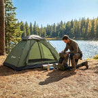 Backpacking Tent for Camping 1-5 Person Hiking Ultralight Tent for Waterproof Windproof Outdoor Two Doors Tents Easy Quick Setup Lightweight Instant Tents