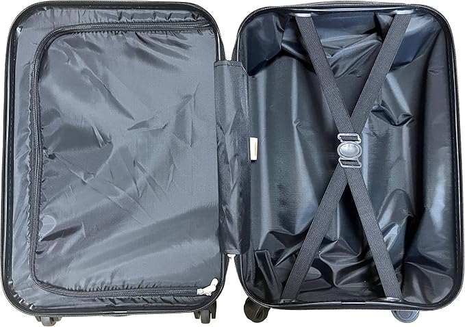Fast Forward Superman Kids Luggage 20" Hard-Side Carry-On Spinner Luggage