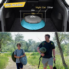 Night Cat Pop-up Mosquito Tent: 1 Person Camping Tent with Bug Screen Net Adults Fits for Camping Cot (Excluded)
