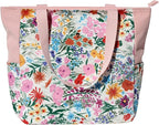 Original Floral Water Resistant Large Tote Bag Shoulder Bag for Gym Beach Travel Daily Bags Upgraded