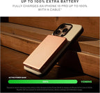Native Union Active Power Bank | Magnetic - MagSafe Compatible 5000mAh 15W Portable Charger - USB-C Cable Included - Compatible with iPhone Air, 17, 17 Pro Max, 17e, AirPods Pro 3 & More (Apricot)