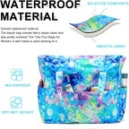 Bluboon Waterproof Beach Tote Pool Bags for Women Ladies Extra Large Carry On Bag With Wet Compartment for Weekender Travel