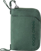 Eagle Creek Stash RFID Wallet – Slim Travel Wallet with RFID Blocking – Secure Passport, Cards & Cash – Lightweight, Water-Resistant Nylon – Zipper Closure – Unisex Design - Grass Green