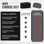 Jetstream Heavy Duty Multi Pocket Durable Sports Gym Equipment Travel Duffel Bag
