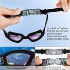 EWPJDK Swim Goggles - 2 Pack Swimming Goggles Anti Fog No Leaking For Adult Women Men