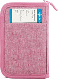 Passport Holder for Travel, Women Rfid Blocking Passport Wallet, Travel Essentials Premium Wallets, Waterproof Passport Holders Bag for Men Traveling, Travel Document Organizer Credit Cards Case