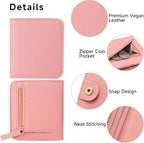 Small Wallet for Women Rfid Blocking Slim Credit Card Holder Bifold Ladies Mini Purse