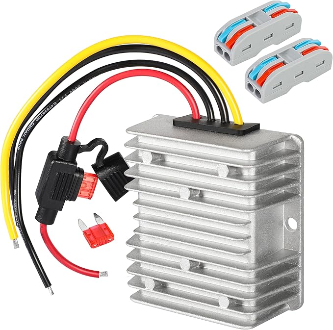 HOMELYLIFE 10A 120W Golf CART 24V 36V 48V to 12V Converter DC to DC Voltage Reducer Step Down Transformer Waterproof