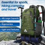 IGOLUMON Hiking Backpack 40L Packable Lightweight Camping Backpack Men Women Waterproof Hiking Daypack Outdoor Travel Daypack