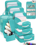 10 Set Packing Cubes for Travel, Gifts for Women Mom,Anti-Tearing Suitcase Organizer,OlarHike Vacation Essentials & Accessories for Cruise Ship