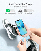 charmast Small Portable Charger 5000mAh, Ultra-Compact 20W PD Fast Charging Power Bank Mini Battery Pack Compatible with iPhone 14/14 Pro Max/13/13 Pro Max/12/12 Pro Max/11/XR/X/8/7/6, and More