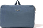 Baggallini Carryall Expandable Lightweight Travel Tote 22" Packable Folding Compact Nylon Washable Weekender w/Luggage Sleeve