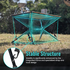 ONETIGRIS VENTARA Camping Table, Ultralight Foldable Table Sturdy & Quick Setup, Weighs Only 2.4 lbs, Perfect for Camping, Hiking, Backpacking, Picnic, Beach, Travel
